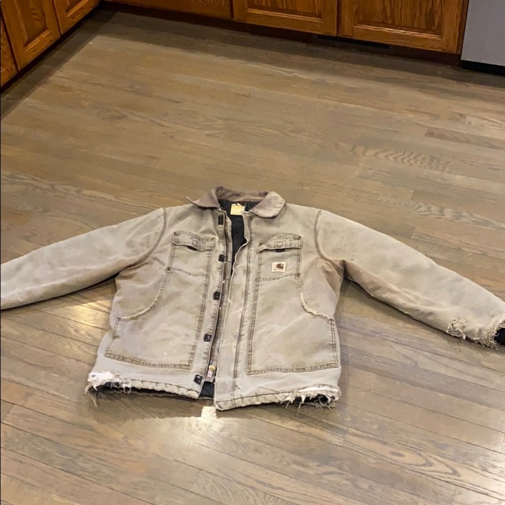 Carhartt distressed coat